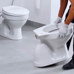 Toilet - Floor mounted western toilet replacement