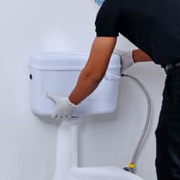 Toilet - Flush tank replacement