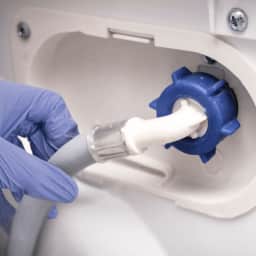 Water pipe connections - Washing machine inlet installation