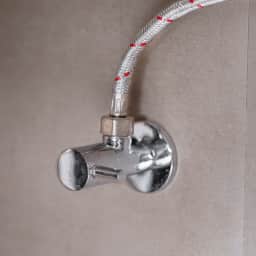 Water pipe connections - Connection hose installation