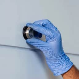 Door - Peephole installation