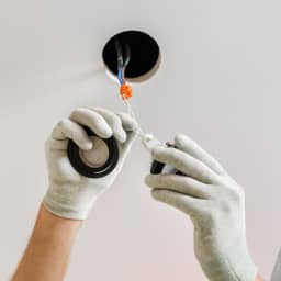 Bulbs & Tubelights - Warm White Spotlights Installation