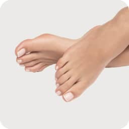 Pedicure - No polish pedicure (high shine)