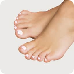 Pedicure - Breathable pedicure (halal polish)