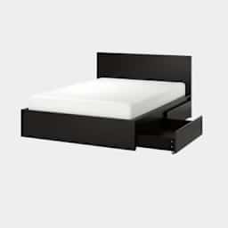 Beds & dining - Double bed with storage