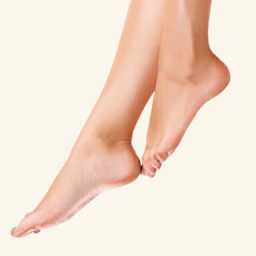 Pedicure - Gold french pedicure