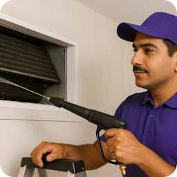Duct/Central AC cleaning - Full system AC cleaning