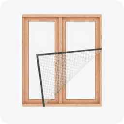 Curtain & window - Mosquito net installation