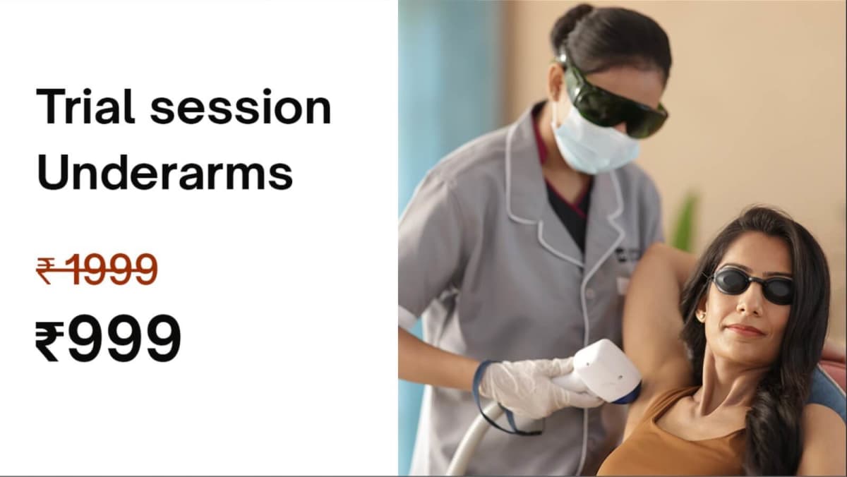 Trial single session - Underarms 1 session