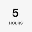5 hours
