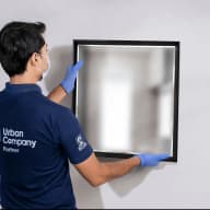 Drill & hang - Bathroom mirror installation