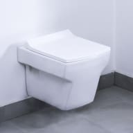 Toilet - Western toilet installation (wall mounted)