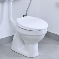 Toilet - Western toilet installation (floor mounted)