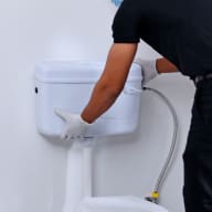 Toilet - Flush tank replacement