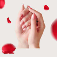 Manicure - Elysian British rose manicure