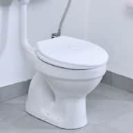 Toilet - Western toilet installation (floor mounted)