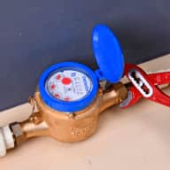 Water tank - Water meter installation