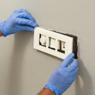 Switch and socket - Switchboard installation