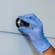 Door - Aldrop/peephole installation