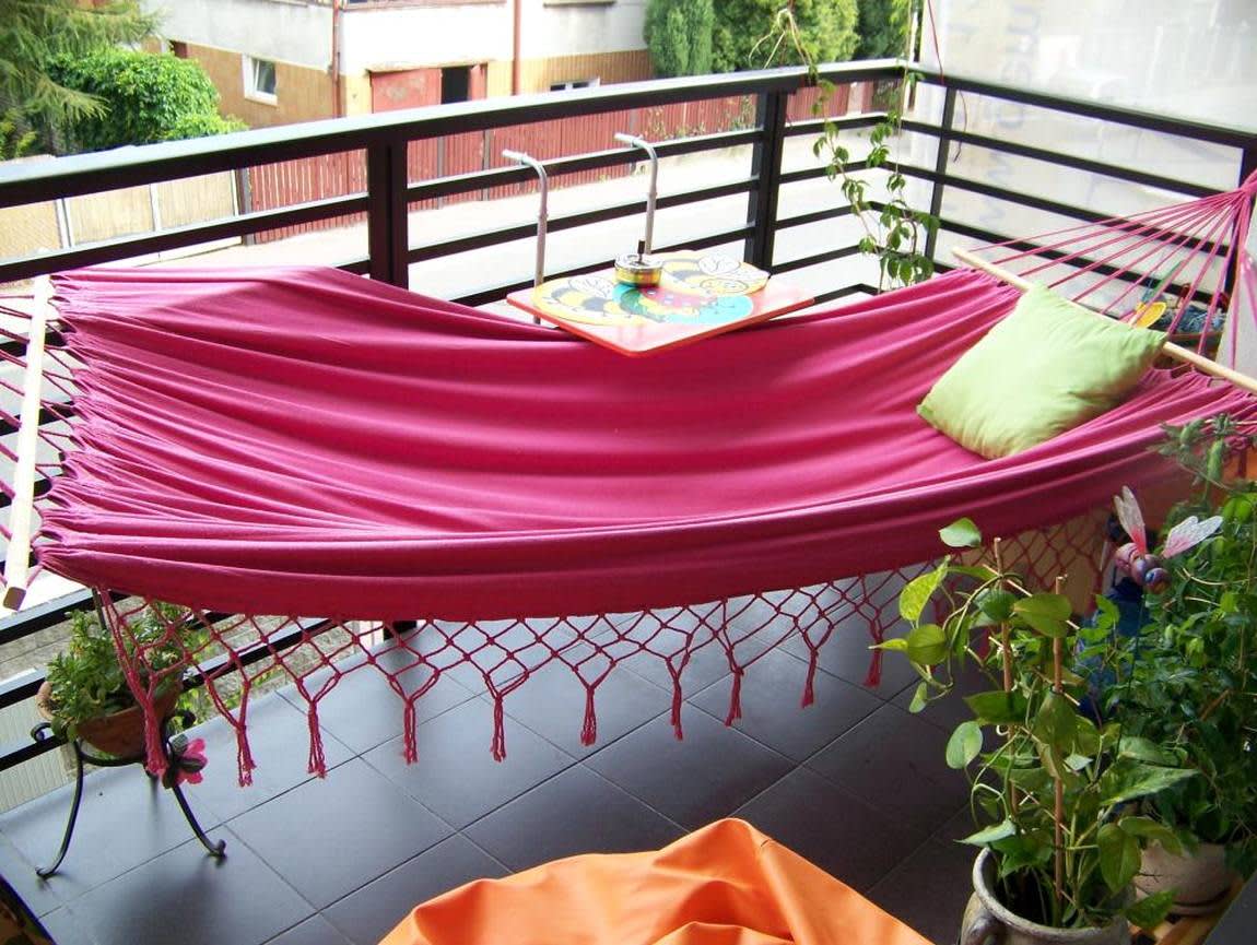 hammock in balcony