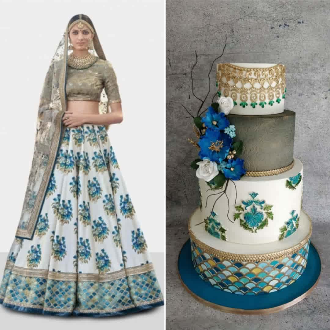 Wedding Cakes Inspired By Bridal Outfits? Yes, This Is A Thing Now!