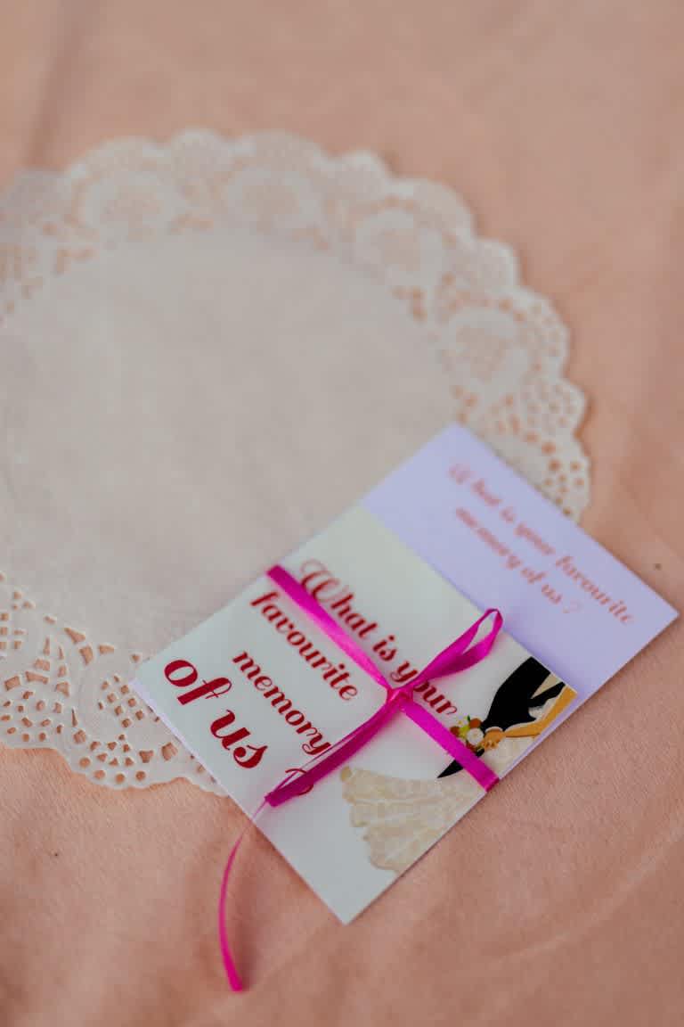 Wedding Memory Card
