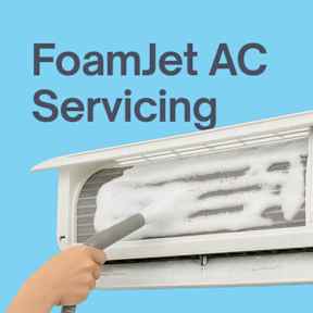 Foamjet service (3 units)