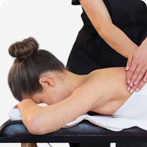 Deep tissue pain relief massage