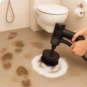 Intense cleaning (2 bathrooms)