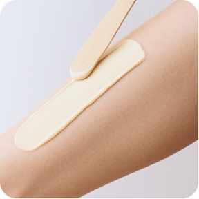 Spatula waxing (Full arms, legs & underarms)