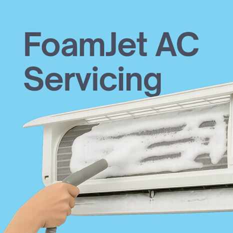 Foamjet service (3 units)