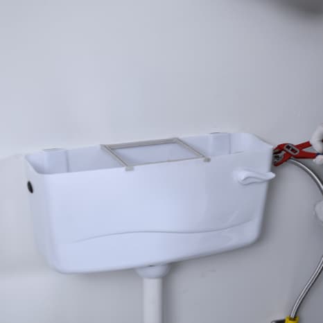 Flush tank repair (external - ceramic)