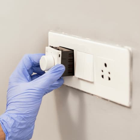 Ceiling fan regulator replacement