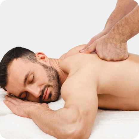 Back pain relief massage
