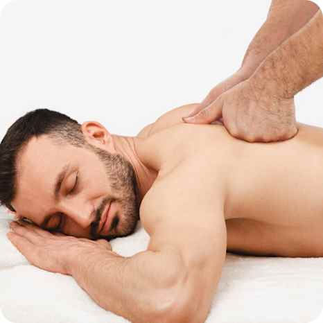 Back pain relief massage