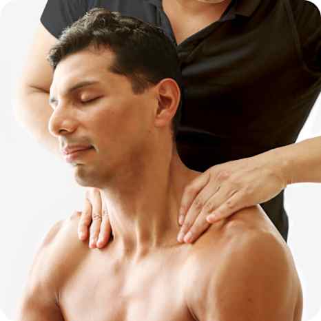 Head, neck & shoulder massage