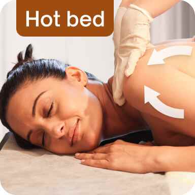 Warm Swedish stress relief massage