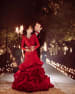 Rose Mermaid Shape Bridal Gown by Kabeer Grover Wedding-photography Wedding-dresses | Weddings Photos & Ideas