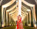 Bridal Snap With White Elegant Pillar Decor by Kabeer Grover Wedding-decor | Weddings Photos & Ideas