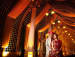 Bride And Groom Photography With Pillared Lamps Wedding Decor by Kabeer Grover Wedding-photography Wedding-decor | Weddings Photos & Ideas