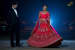 Bridal Wearing Exquisite Crimson Red Lehenga With Cut Dana Work by Camera Waale Baraati Wedding-photography Groom-wear-and-accessories Wedding-dresses | Weddings Photos & Ideas
