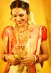 Mesmerising Bengali bride With Rubric Red Pendant Gold Jewllery by Sunil S Rawat Wedding-photography Bridal-jewellery-and-accessories Bridal-makeup | Weddings Photos & Ideas