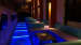 Jazzy Lounge Setup With Blue Lighting by Hoshedaar Eruch Carnac Modern | Interior Design Photos & Ideas