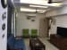 Simple living room with Blue Sofa and Green Cushioned Chairs by Ar. Barkha Jain Living-room Modern | Interior Design Photos & Ideas