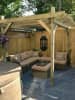 Outdoor Wooden Lounge by Sanjiv Bhalla Eclectic | Interior Design Photos & Ideas