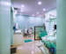Coral Green And White Themed Clinic by Snigdha Ghosh | Interior Design Photos & Ideas