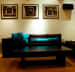 Blue and brown sofa by Vilankars Interior designing & IT consultant Living-room Contemporary | Interior Design Photos & Ideas