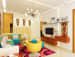 Colourful Living Room! by Space Interface - Architecture and Interior Design Living-room | Interior Design Photos & Ideas