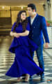 Majestic Royal Blue Themed Attires For Bride and Groom To-Be by Priyanka Kamboj Wedding-photography Wedding-hairstyles Groom-wear-and-accessories Wedding-dresses | Weddings Photos & Ideas