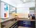 Modular L shaped kitchen by Nikneh Studio Modular-kitchen Contemporary | Interior Design Photos & Ideas